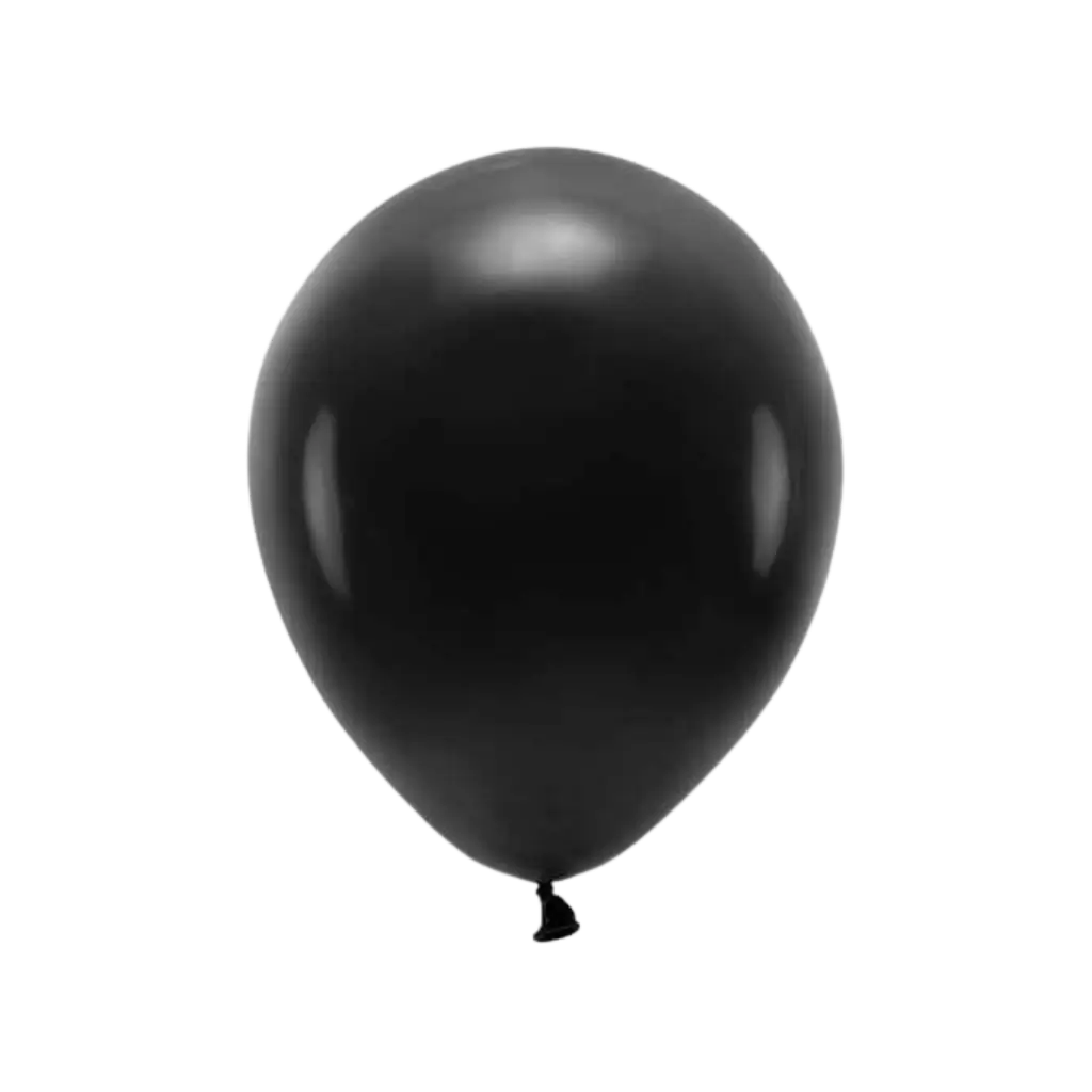 Confezione da 10 palloncini biodegradabili neri