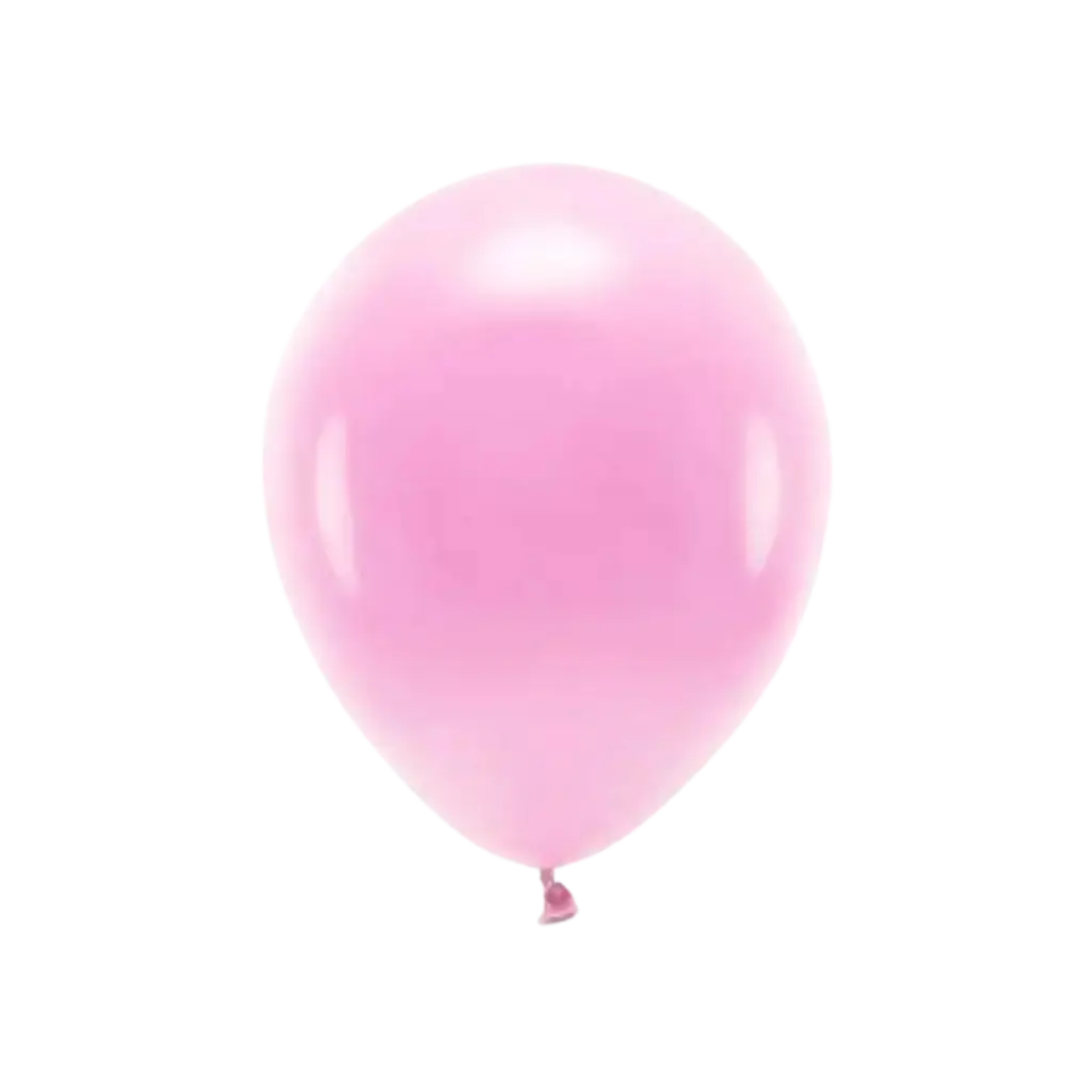 Confezione da 10 palloncini biodegradabili rosa chiaro