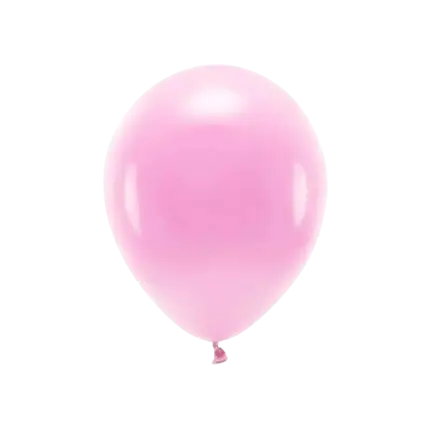 Confezione da 10 palloncini biodegradabili rosa chiaro