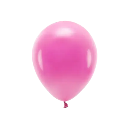 Confezione da 10 palloncini biodegradabili rosa scuro