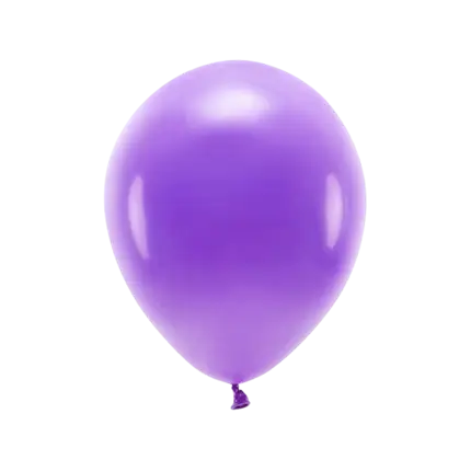 Confezione da 10 palloncini biodegradabili viola
