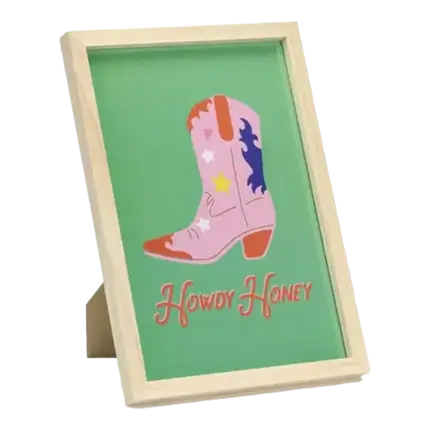 Portafoto in legno naturale