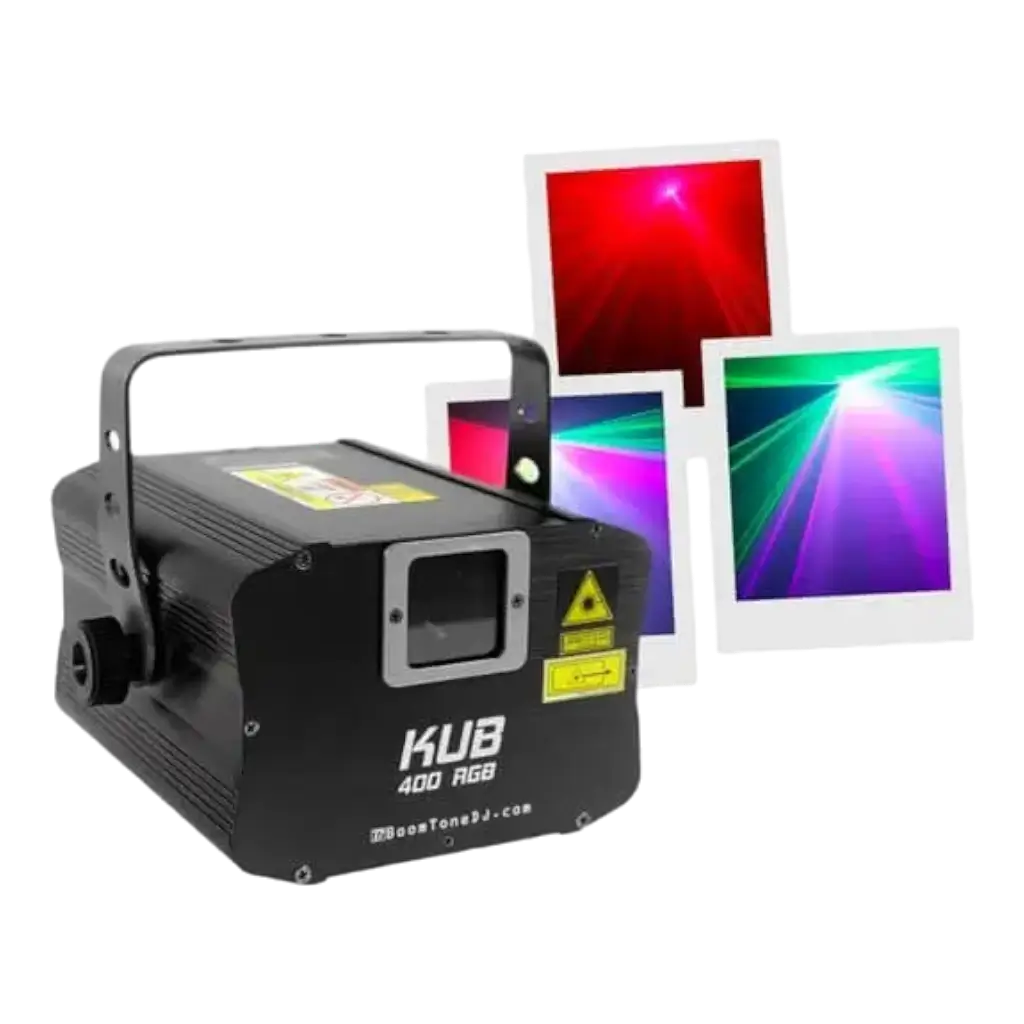 MACCHINA LASER - KUB 400 RGB - BOOMTONE DJ