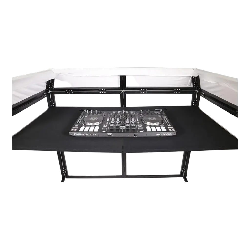 MOBILI STAND CASA - STAND DJ PRO WHITE - BOOMTONE DJ