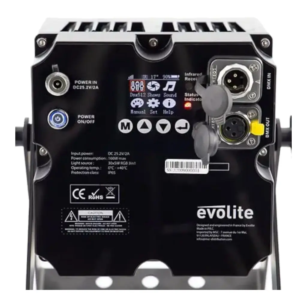 PROIETTORE A BATTERIA ARCHITECH 150 LED IP 65 - EVOLITE