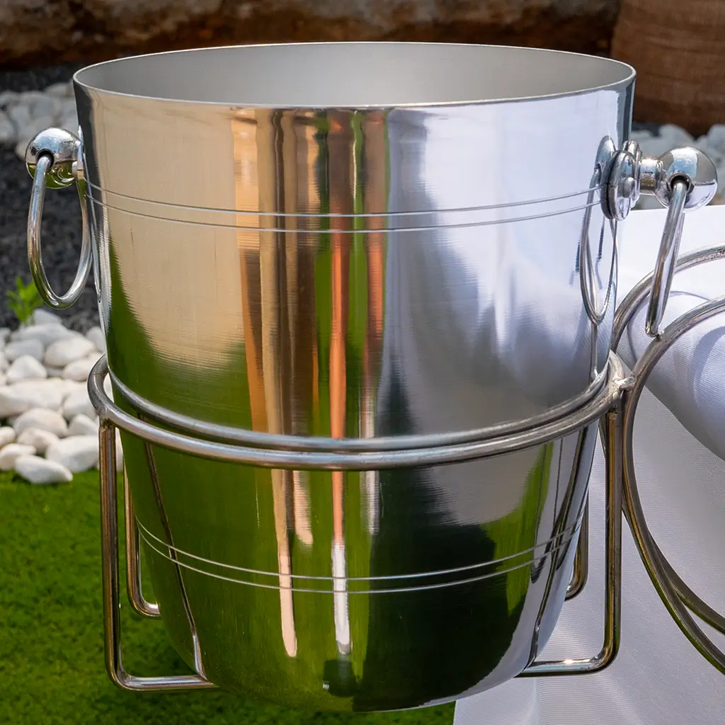 Cantinetta frigo in alluminio - 20 cm