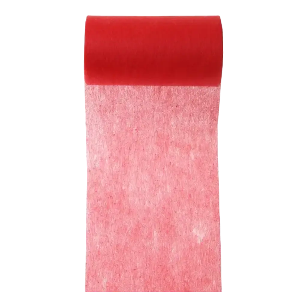 Nastro in tessuto non tessuto tinta unita Rosso - 10m*10cm