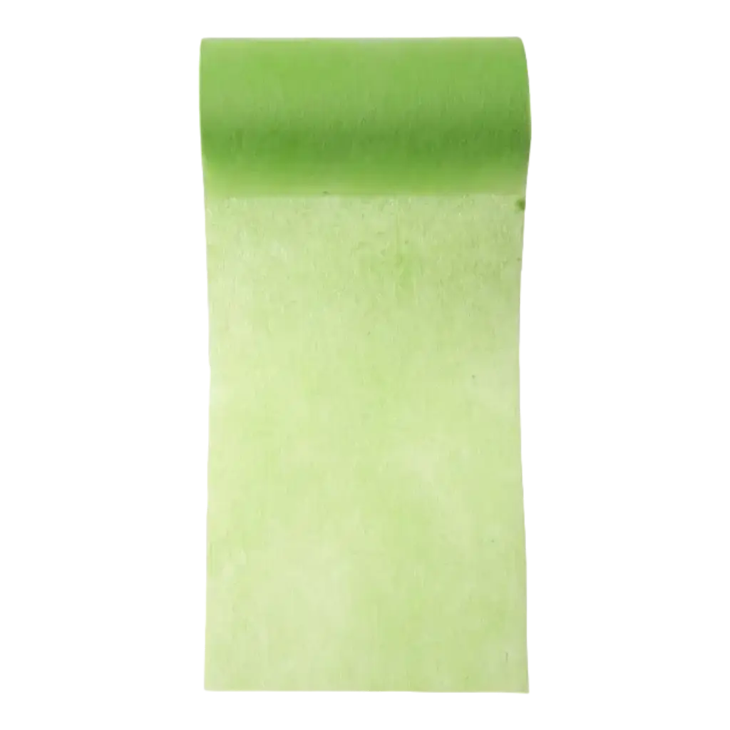 Nastro in tessuto non tessuto verde tinta unita - 10m*10cm
