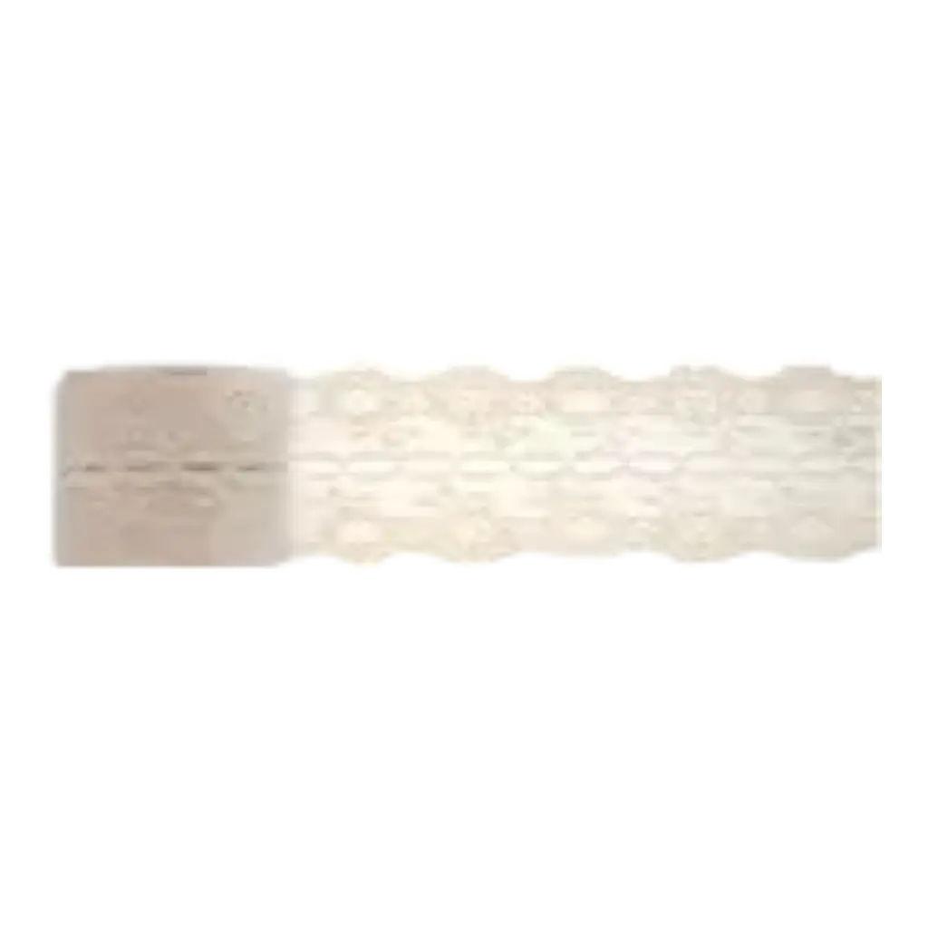 Nastro in pizzo effetto naturale - 3m x 50mm