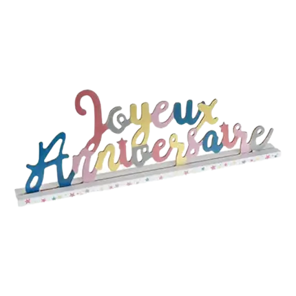 Centrotavola di buon compleanno Kitty Party