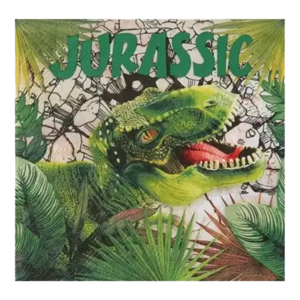 Tovagliolo di carta T-Rex - Set da 20