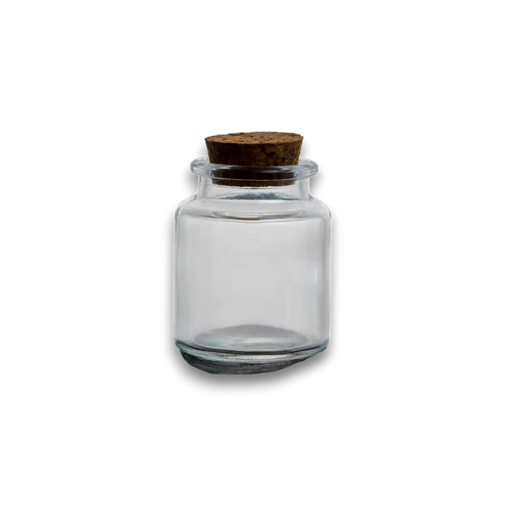 Barattolo di vetro per regali agli ospiti - 5 x 6 cm