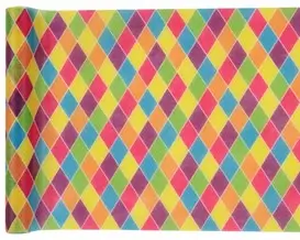 Runner da tavola Carnevale - 5m * 30cm
