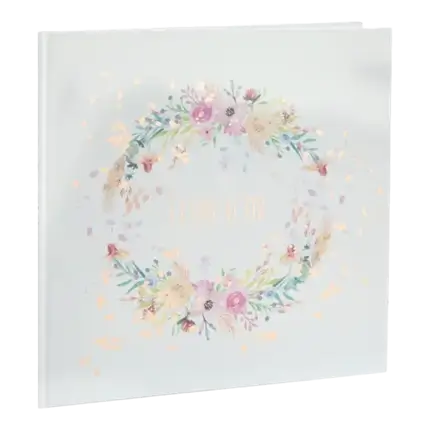 Libro degli invitati al matrimonio Grazie mille - 24 x 24 cm