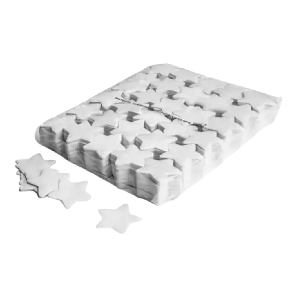 Portaconfetti Stella Bianca 1KG - Ø 55 mm