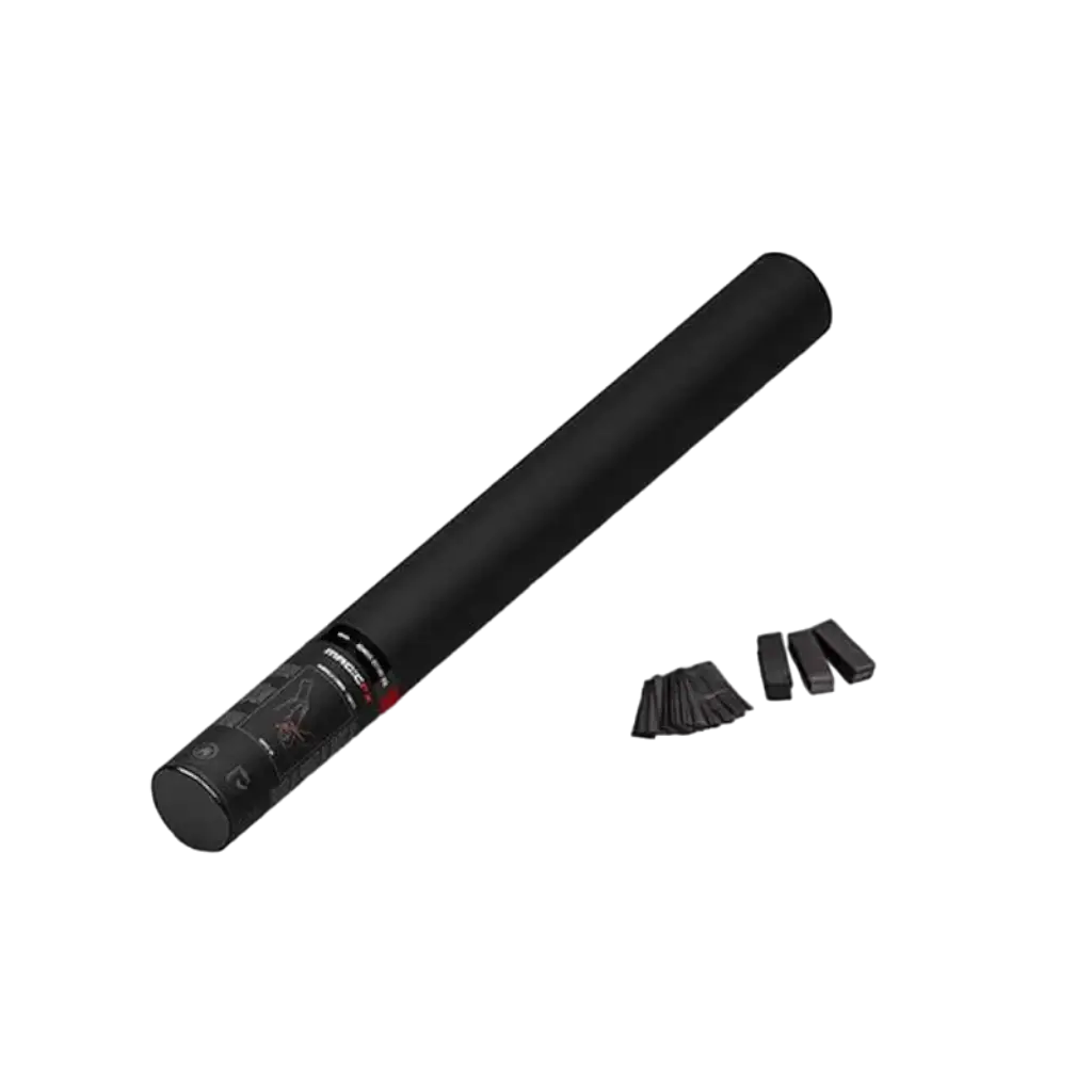 Magic FX cannone sparacoriandoli manuale nero 50 cm