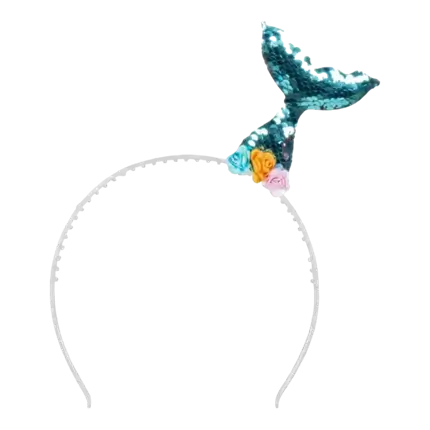 Fascia blu per la coda della sirena