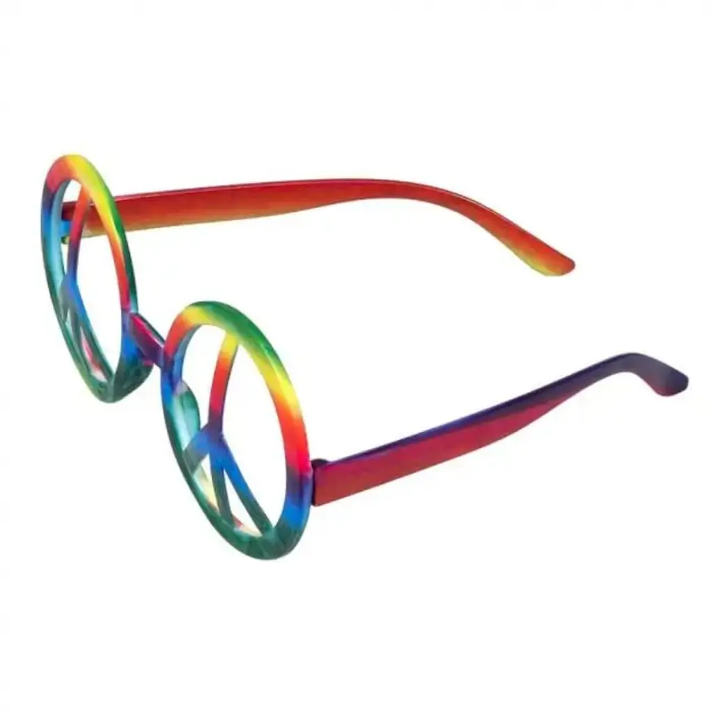 Occhiali Hippie multicolori (set di 3)