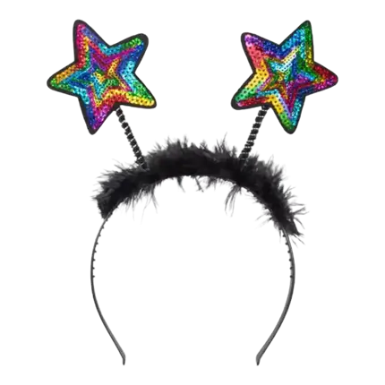 Diadema estrella multicolor