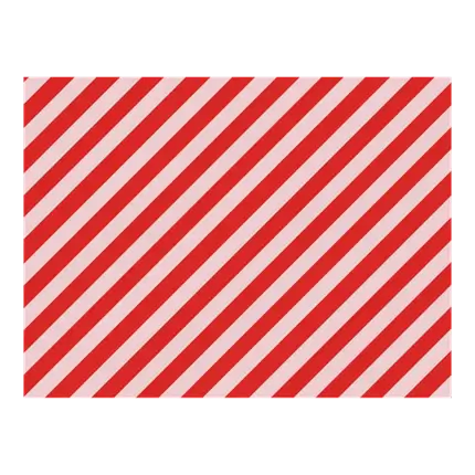 Carta da regalo - Strisce rosa e rosse - 70x200cm