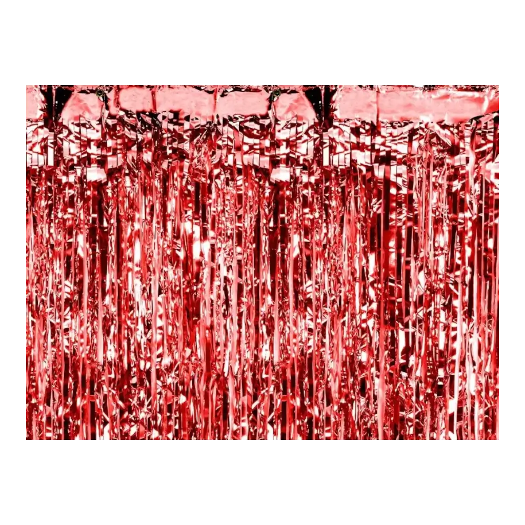 Tenda Glitter Rossa - 90x250cm