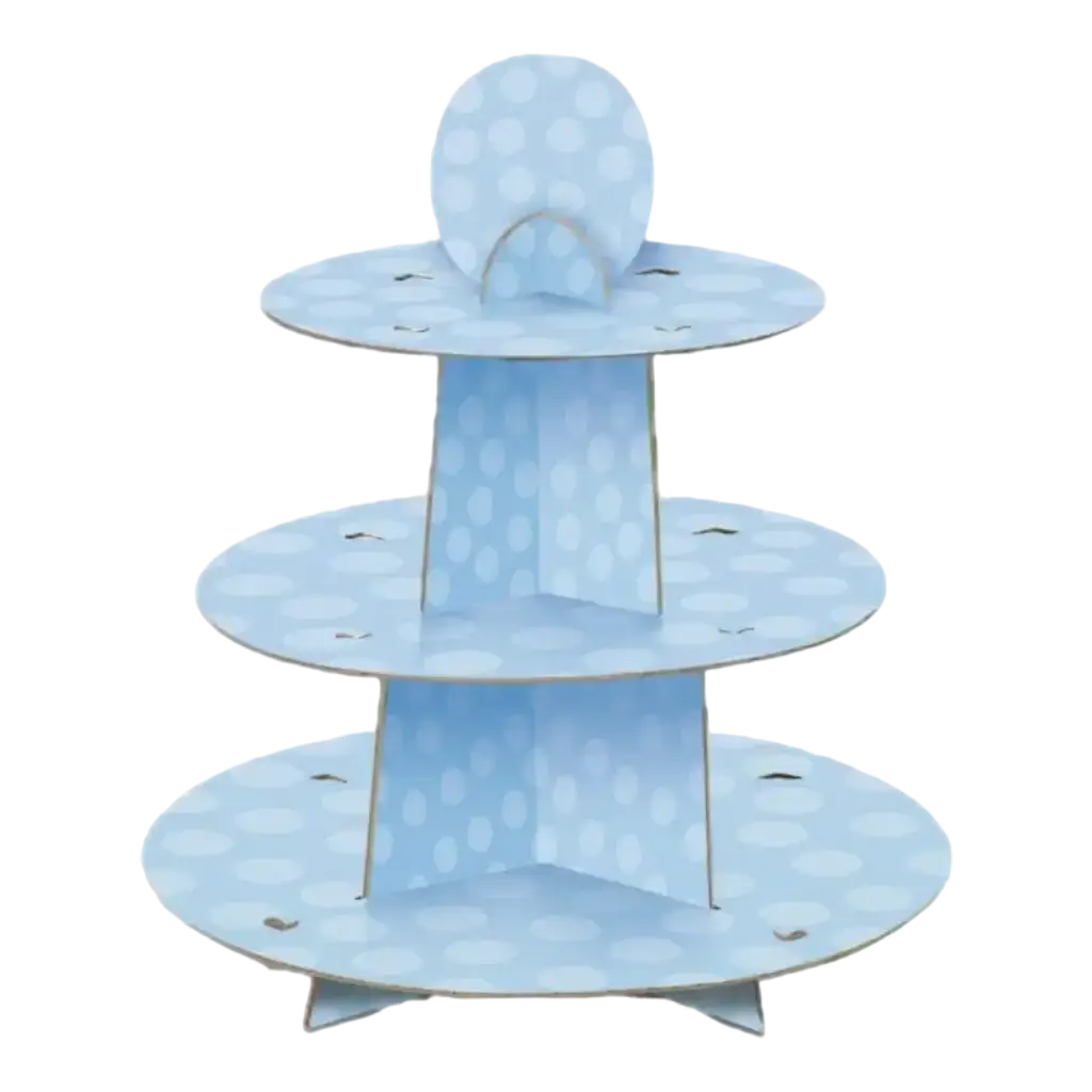 Alzata per cupcake - Blu