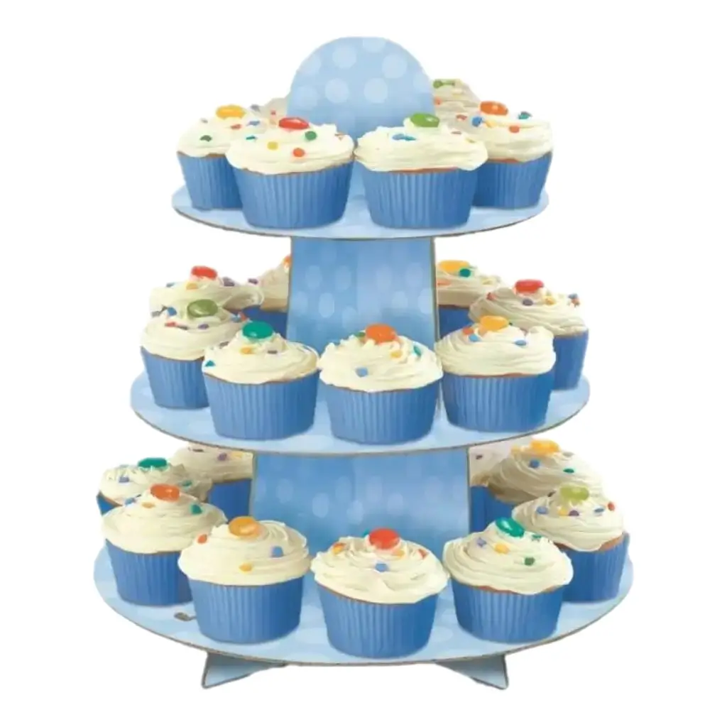 Alzata per cupcake - Blu