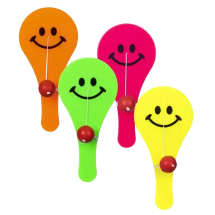 Piccole racchette con palle rimbalzanti (set di 4)