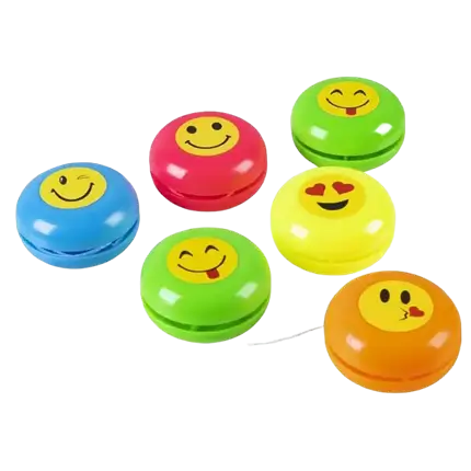 Yo-Yos smiley (set di 6)