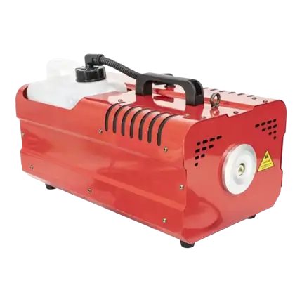 MACCHINA DA FUMO ROSSA PROFESSIONALE ULTRA POTENTE 2500W