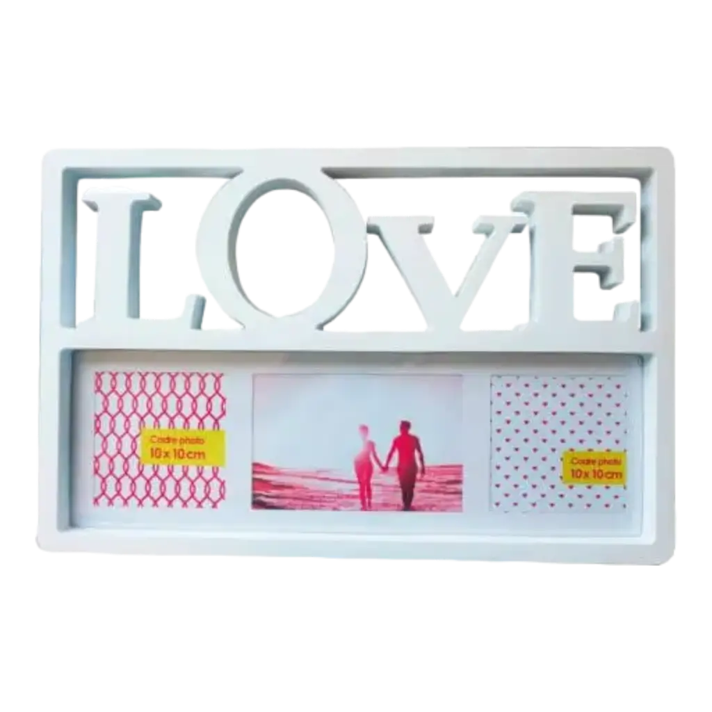 Cornice "LOVE" Bianco