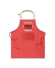 Grembiule rossoMeilleure Chérie... 