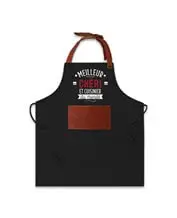 Grembiule nero Meilleur Chéri... 