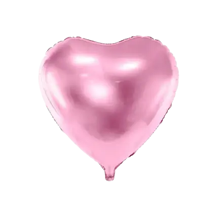 Palloncino A Elio A Forma Di Cuore Lavanda 45cm - Unique Party Per Compleanni E Matrimoni - 3