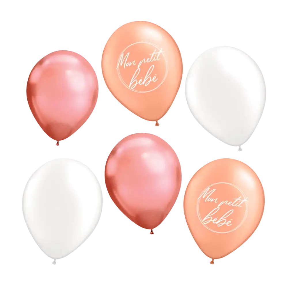 PALLONCINI "MY LITTLE BABY" - SET DA 6 - 30CM