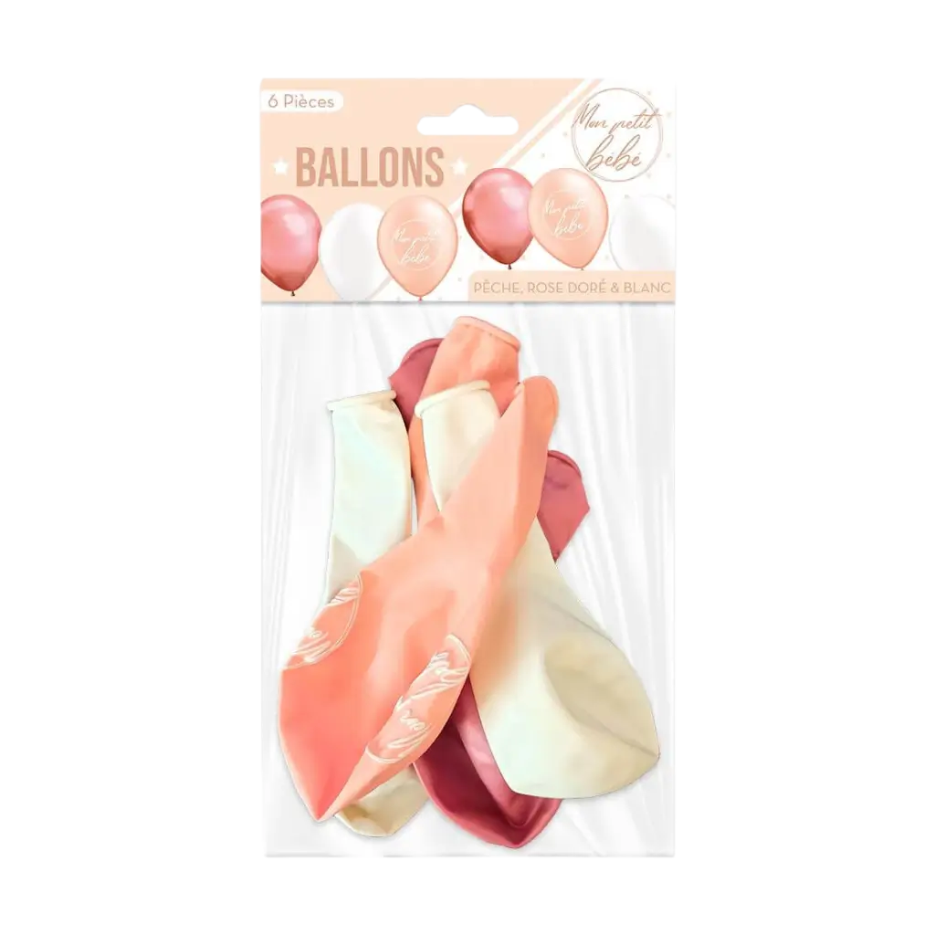 PALLONCINI "MY LITTLE BABY" - SET DA 6 - 30CM