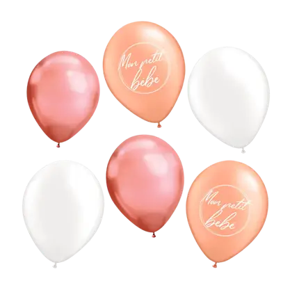 PALLONCINI MY LITTLE BABY - SET DA 6 - 30CM