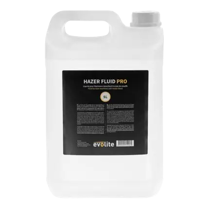 FOG LIQUID HAZER FLUID PRO 5L - EVOLITE