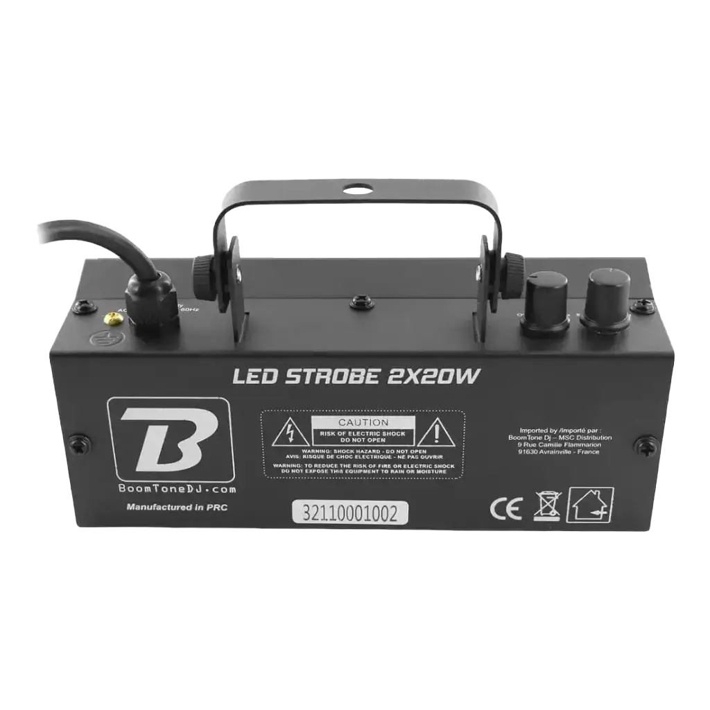 LED STROBE 2X20W - BOOMTONE DJ - MACCHINA LED
