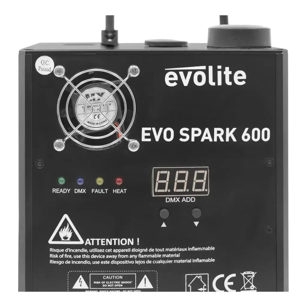 Set di 2 macchine a scintilla fredda - Evo Spark 600 -Evolite
