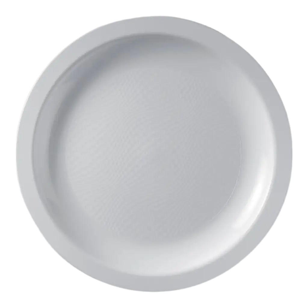 Piatto da dessert bianco - 18,5 cm - set da 25