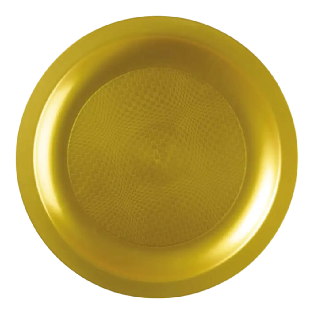 Piatto da dessert Oro - 18,5 cm - set di 25