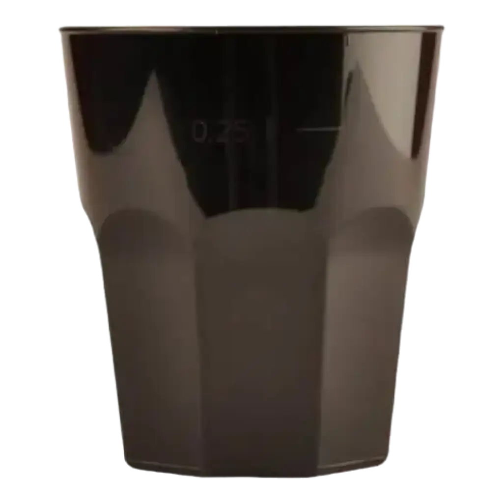 Bicchiere Cocktail - Nero - PP - 35cl (Set di 20)