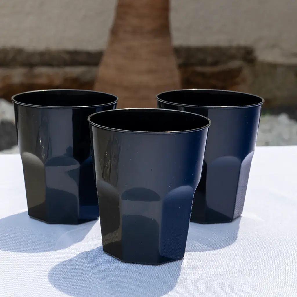 Bicchiere Cocktail - Nero - PP - 35cl (Set di 20)