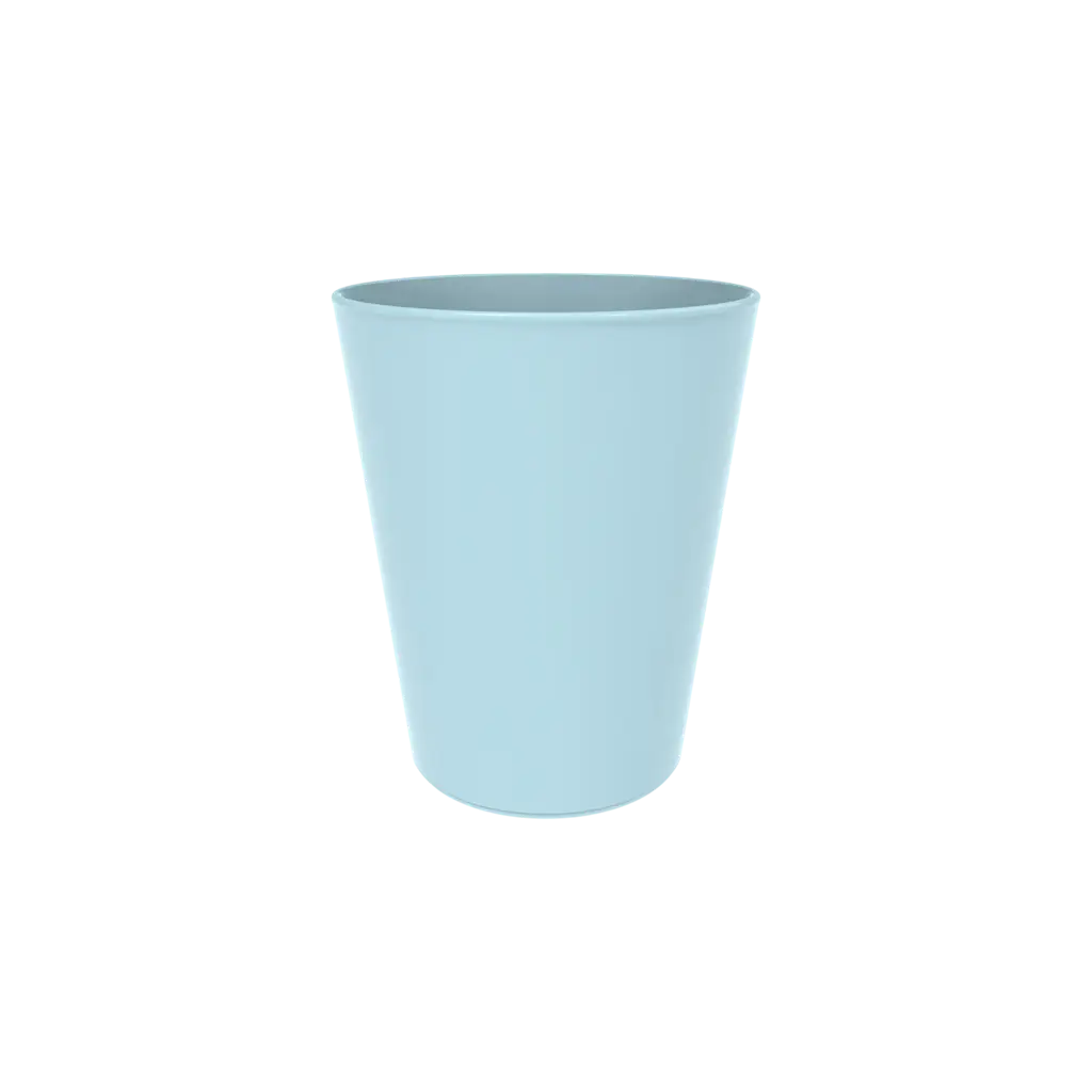 Bicchiere Conico in PP - Blu Pastello - 33cl