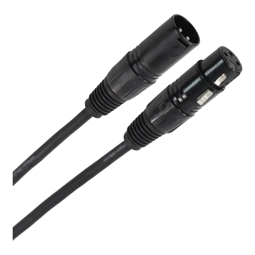 CAVO DMX FEMMINA XLR 3B - MASCHIO XLR 3B 3M EASY - PLUGGER