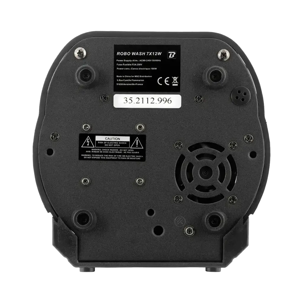 LYRE WASH - ROBO WASH 7X12W - BOOMTONE DJ