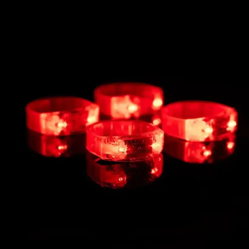 Bracciale Luminoso Ritmico - ROSSO