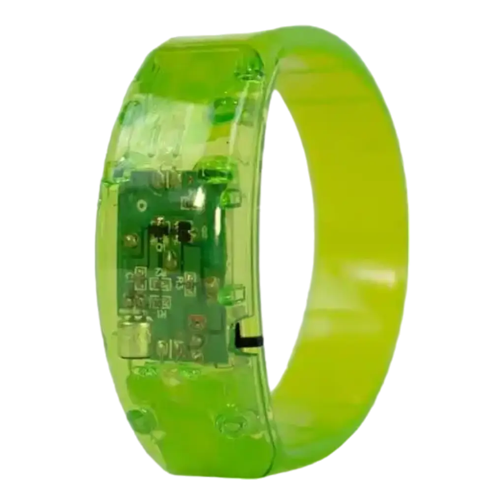 Bracciale Luminoso Ritmico - VERDE