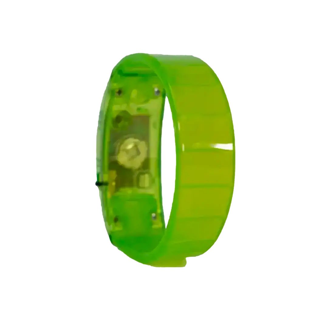 Bracciale Luminoso Ritmico - VERDE
